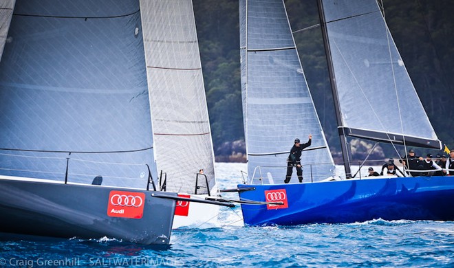 Shogun V continues to out sail their rivals in the IRC Australian Championships - Audi Hamilton Island Race Week 2012 © Craig Greenhill / Saltwater Images http://www.saltwaterimages.com.au